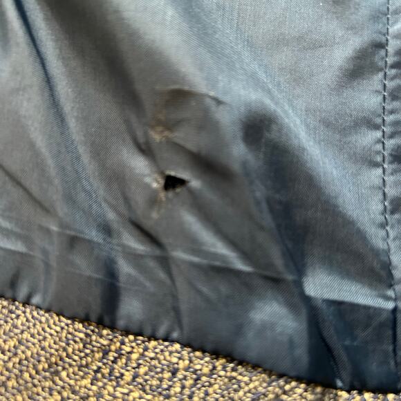 Vintage 80s Leana Winston Skirt Suit Set Brown Tweed Blazer & Skirt Size 8 - Picture 9 of 9